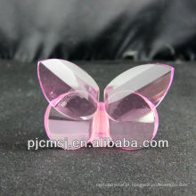 linda borboleta de cristal para decoração de casa ou casamento